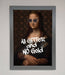 All Glitter No Gold Mona Lisa Framed Print - Hi Society
