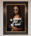All Glitter No Gold Mona Lisa Framed Print - Hi Society