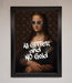 All Glitter No Gold Mona Lisa Framed Print - Hi Society