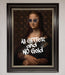 All Glitter No Gold Mona Lisa Framed Print - Hi Society
