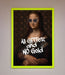 All Glitter No Gold Mona Lisa Framed Print - Hi Society