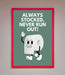 Always Stocked Bathroom Quote Framed Poster - Hi Society