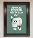 Always Stocked Bathroom Quote Framed Poster - Hi Society