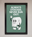 Always Stocked Bathroom Quote Framed Poster - Hi Society