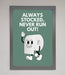 Always Stocked Bathroom Quote Framed Poster - Hi Society
