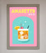 Amaretto Sour Cocktail Framed Wall Art - Hi Society
