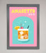 Amaretto Sour Cocktail Framed Wall Art - Hi Society