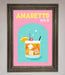 Amaretto Sour Cocktail Framed Wall Art - Hi Society