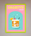 Amaretto Sour Cocktail Framed Wall Art - Hi Society