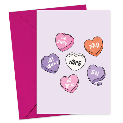 Anti Love Hearts Breakup Card - Hi Society