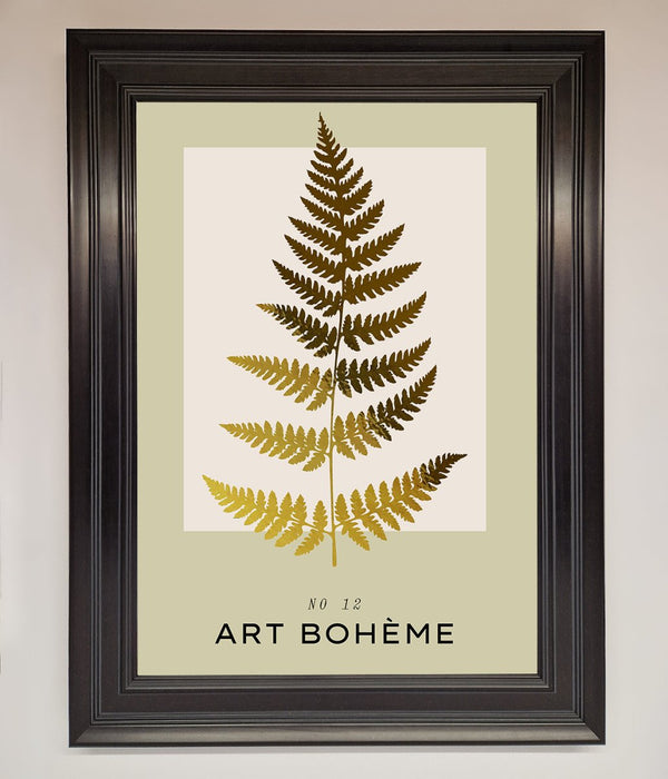 Art Boheme Leaf Foil Print - Hi Society