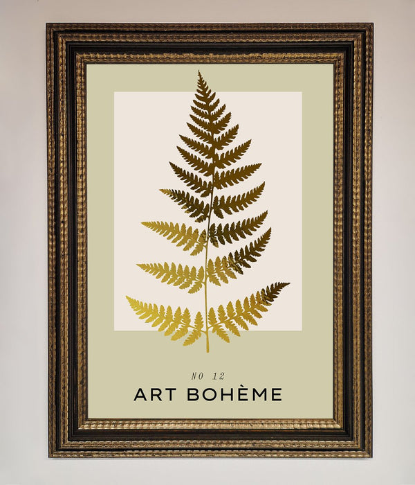 Art Boheme Leaf Foil Print - Hi Society