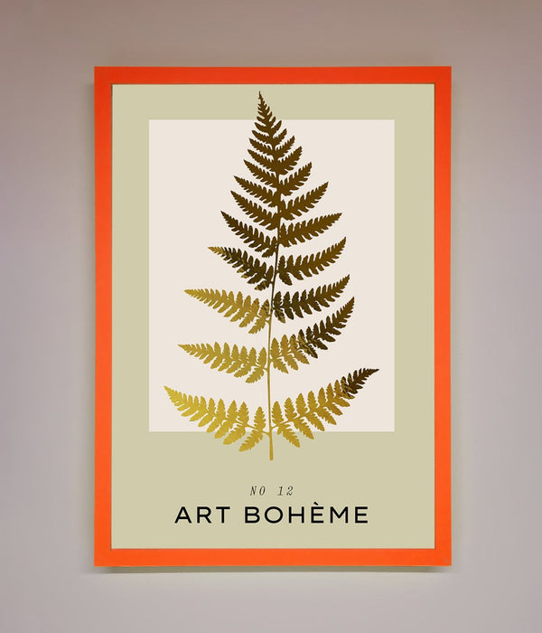 Art Boheme Leaf Foil Print - Hi Society