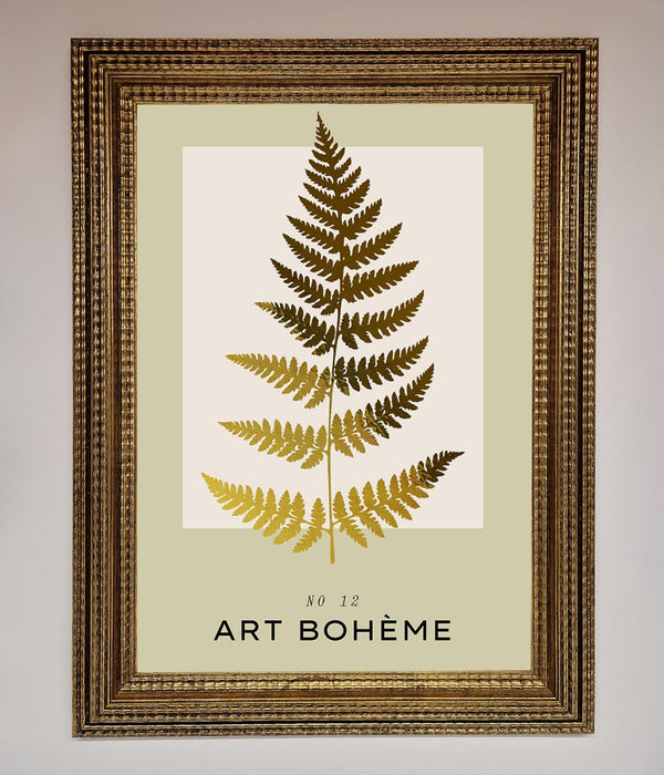Art Boheme Leaf Foil Print - Hi Society