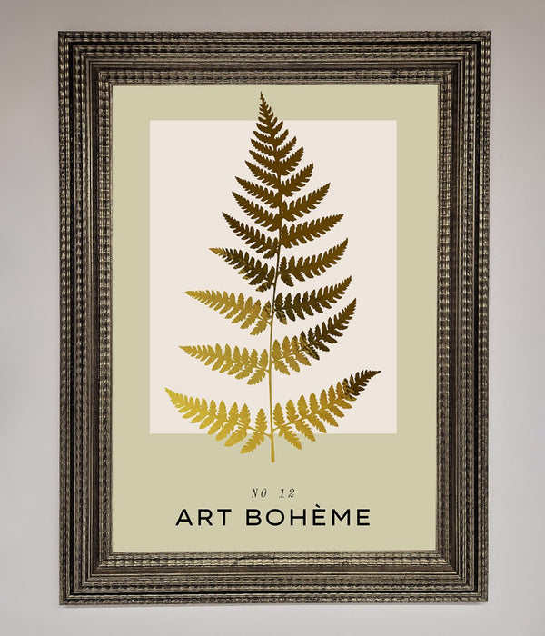 Art Boheme Leaf Foil Print - Hi Society