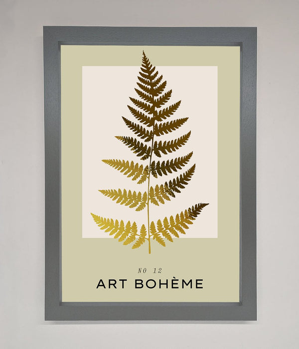 Art Boheme Leaf Foil Print - Hi Society