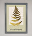 Art Boheme Leaf Foil Print - Hi Society