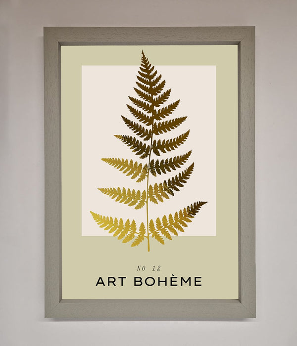 Art Boheme Leaf Foil Print - Hi Society