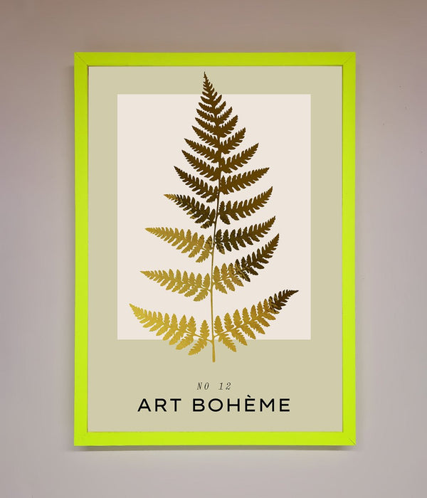 Art Boheme Leaf Foil Print - Hi Society