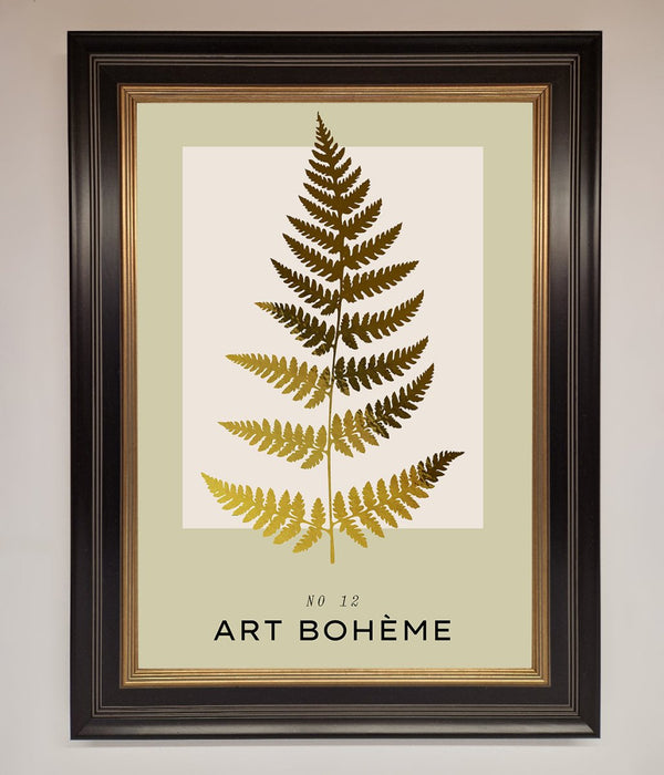 Art Boheme Leaf Foil Print - Hi Society