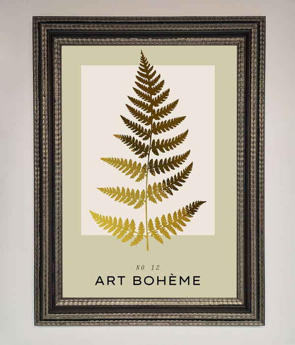 Art Boheme Leaf Foil Print - Hi Society
