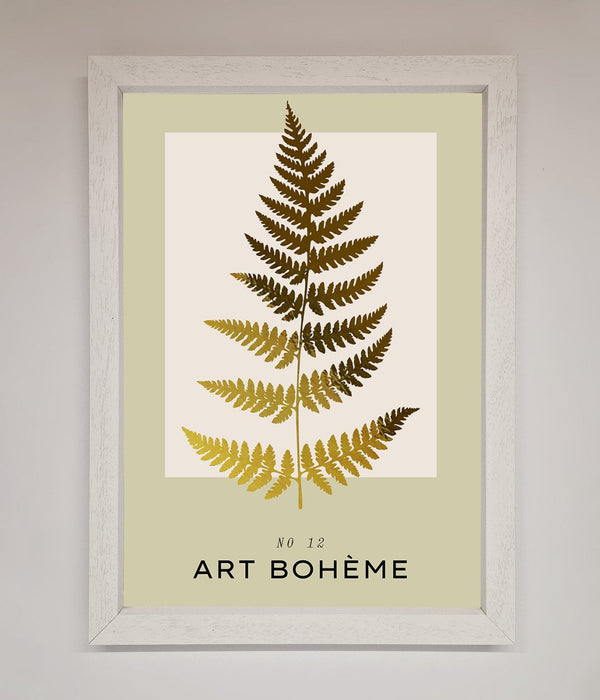 Art Boheme Leaf Foil Print - Hi Society