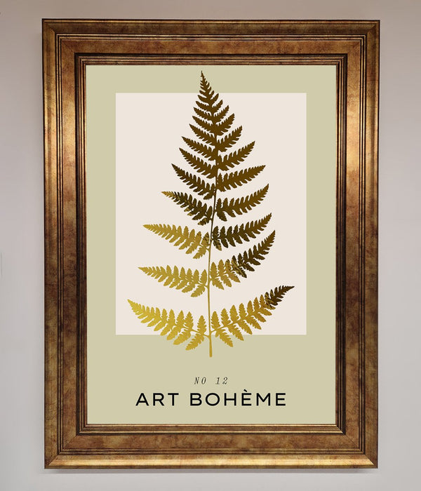 Art Boheme Leaf Foil Print - Hi Society