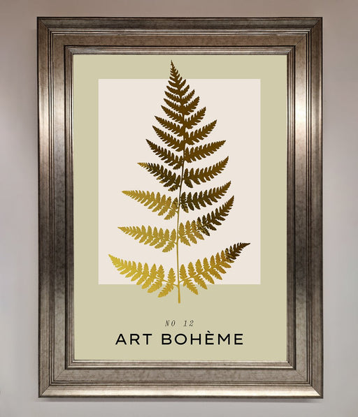 Art Boheme Leaf Foil Print - Hi Society