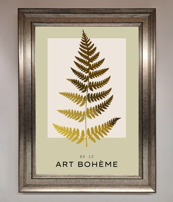 Art Boheme Leaf Foil Print - Hi Society