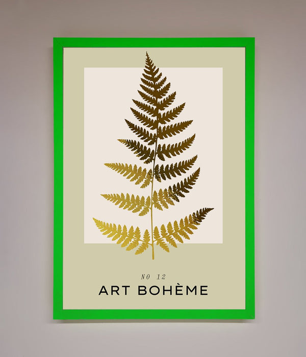 Art Boheme Leaf Foil Print - Hi Society