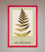 Art Boheme Leaf Foil Print - Hi Society