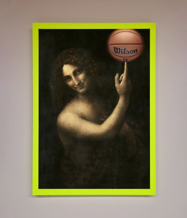 Basketball Renaissance Altered Framed Print - Hi Society