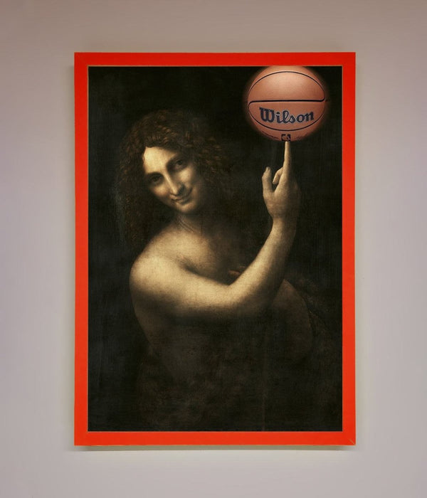 Basketball Renaissance Altered Framed Print - Hi Society