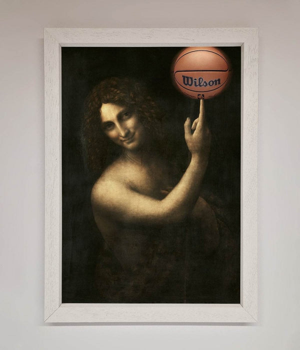 Basketball Renaissance Altered Framed Print - Hi Society