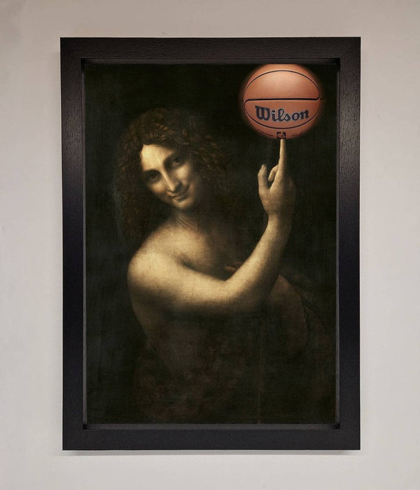 Basketball Renaissance Altered Framed Print - Hi Society