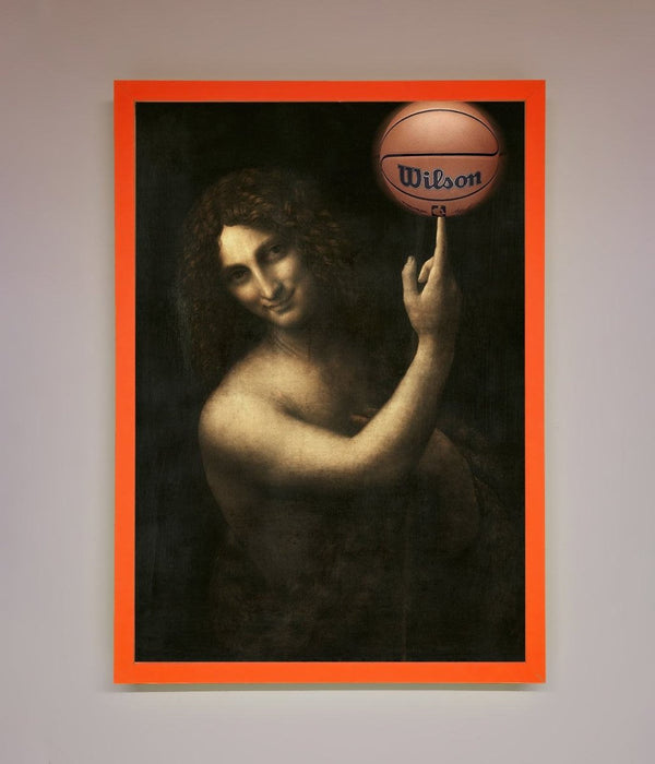 Basketball Renaissance Altered Framed Print - Hi Society
