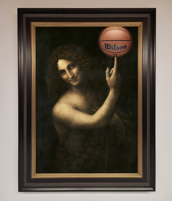 Basketball Renaissance Altered Framed Print - Hi Society