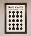 Bauhaus Black 1919 Framed Wall Art - Hi Society