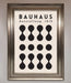 Bauhaus Black 1919 Framed Wall Art - Hi Society