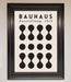 Bauhaus Black 1919 Framed Wall Art - Hi Society