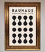 Bauhaus Black 1919 Framed Wall Art - Hi Society