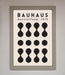 Bauhaus Black 1919 Framed Wall Art - Hi Society