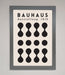 Bauhaus Black 1919 Framed Wall Art - Hi Society