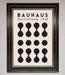Bauhaus Black 1919 Framed Wall Art - Hi Society
