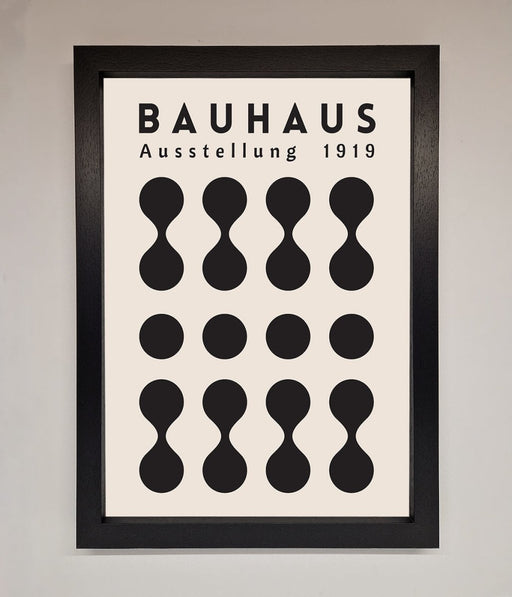 Bauhaus Black 1919 Framed Wall Art - Hi Society