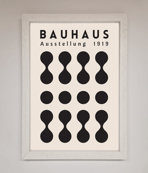 Bauhaus Black 1919 Framed Wall Art - Hi Society