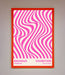 Bauhaus Pink Expedition Framed Wall Art - Hi Society