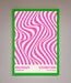 Bauhaus Pink Expedition Framed Wall Art - Hi Society