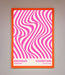 Bauhaus Pink Expedition Framed Wall Art - Hi Society