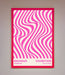 Bauhaus Pink Expedition Framed Wall Art - Hi Society